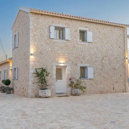 ヴィラ Fiscardo Luxury Stone Suzana ,with Sunset View! フィスカルドン