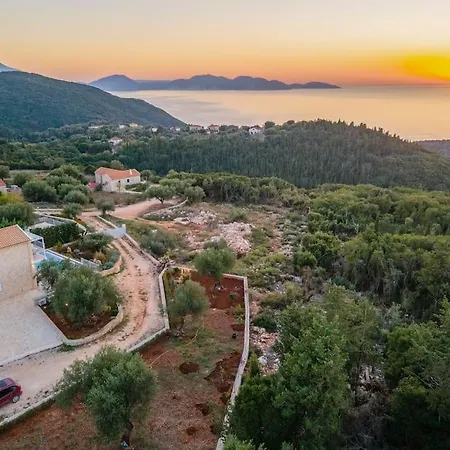 Fiscardo Luxury Stone Suzana ,with Sunset View! Fiskardo