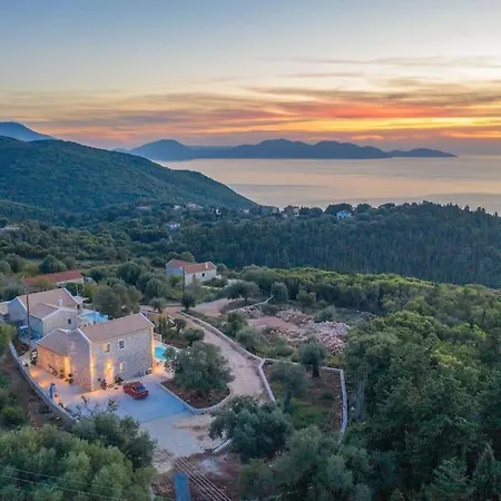 Fiscardo Luxury Stone Suzana ,with Sunset View! * Fiskardo