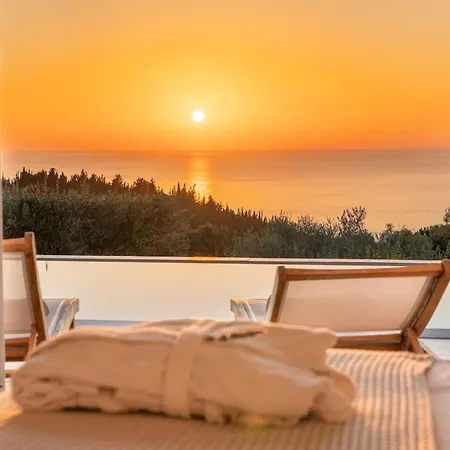 Fiscardo Luxury Stone Suzana ,with Sunset View! * Fiszkárdo